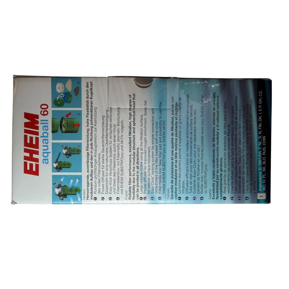 EHEIM aquaball 60 indvendigt akvariefilter til 30-60 liter