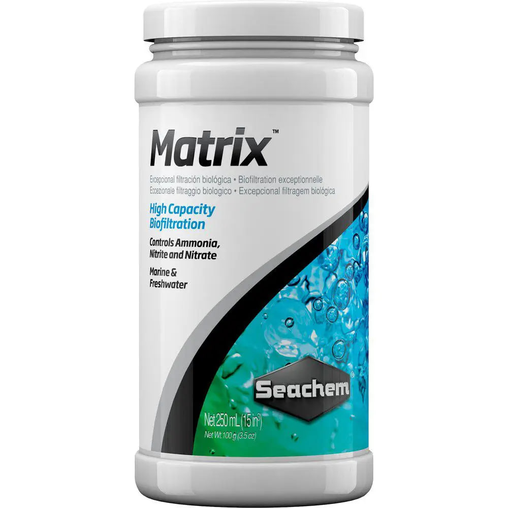 Seachem Matrix 250ml biologisk filtermedie til ferskvands- og saltvandsakvarier