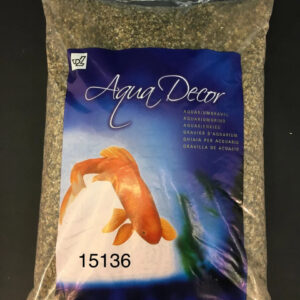 Akvariegrus Dark 1-2 mm 10 kg mørkt bundlag til planteakvarier og rejer