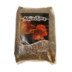 Mørkt akvariegrus 2-4 mm 10 kg til planteakvarier og ferskvandsakvarier