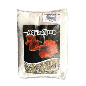 Cichlidesand Hvid 0,1-0,4 mm 10 kg fint akvariesand til cichlider og bundfisk