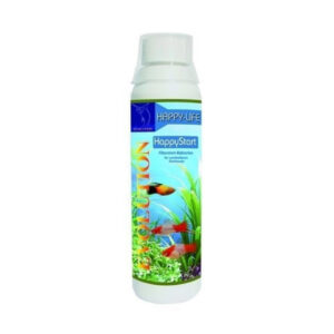 Happy-Life HappyStart 250 ml flydende filterstarter med levende bakterier hos Aqualand