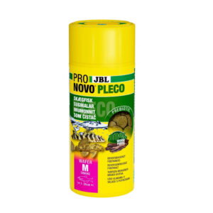 JBL PRONovo PLECO WAFER M 250 ml foder piller med trae-fibre til sugemaller hos Aqualand