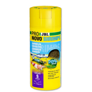 JBL PRONovo SHRIMPS GRANO S 250 ml CLICK foder til rejer hos Aqualand
