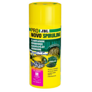 JBL PRONovo SPIRULINA FLAKES M 250 ml præbiotisk flagefoder med spirulina alger