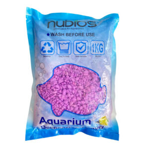 : Neongrus Lilla 2-3 mm 1 kg afrundet akvariegrus hos Aqualand