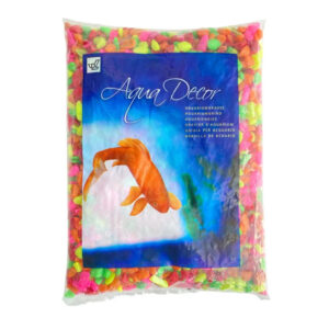 Neongrus Mix 2-3 mm 1 kg farverigt bundlag hos Aqualand