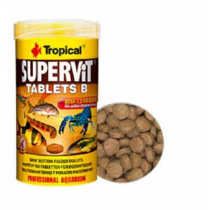 Supervit Tablets B 50 ml 36 g foderblandingstabletter til bundfisk hos Aqualand