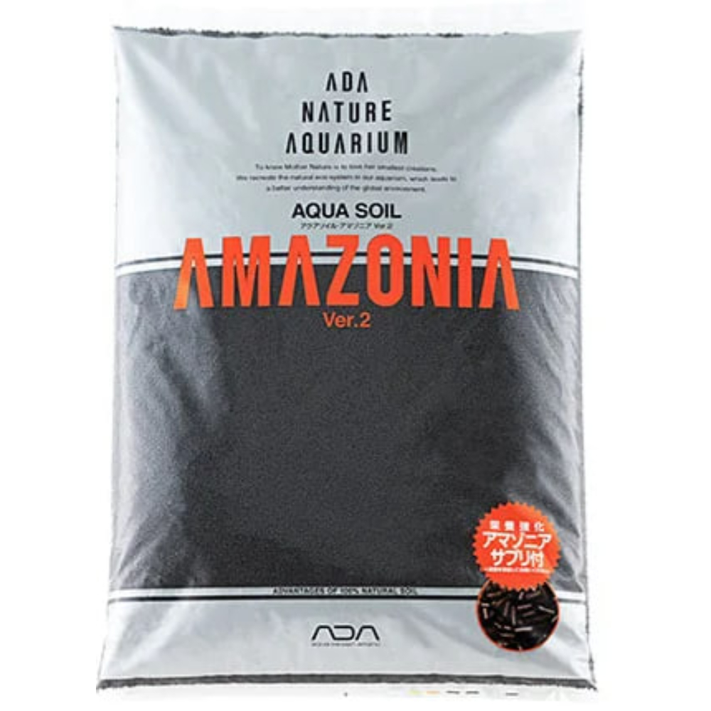 ADA Aqua Soil Amazonia Ver.2 9L professionelt bundlag til planteakvarier