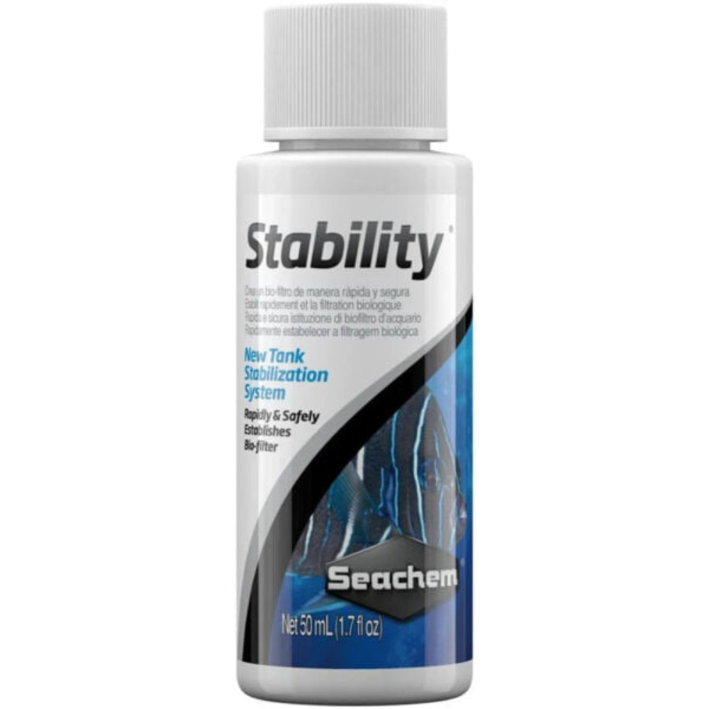 Seachem Stability 50ml bakteriekultur til opstart af biologisk filtrering i akvarie