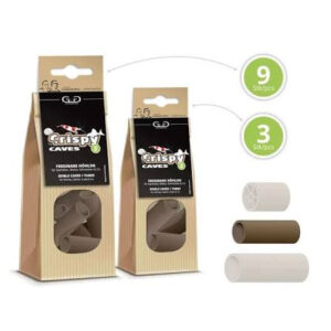 GlasGarten Crispy Caves S 9Pcs sprøde caves til rejer og yngel