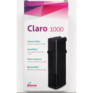 Claro 1000 internt akvariefilter med 1000 l/t kapacitet til akvarier op til 150 liter | Aqualand
