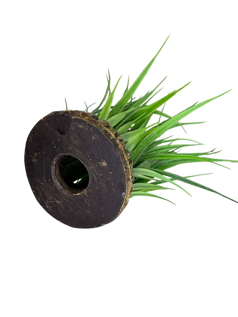 Kunstig akvarieplante græs 22 cm med tæt grøn beplantning | Aqualand