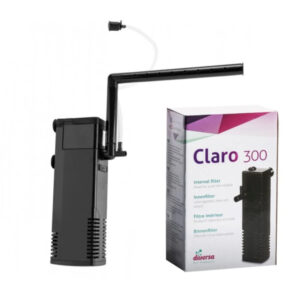 Claro 300 internt akvariefilter med 300 l/t kapacitet til akvarier op til 60 liter | Aqualand