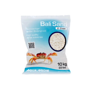 Aqua Medic Bali Sand 2–3 mm 10 kg lyst naturligt akvariesand og koralsand