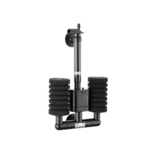 EBI Bob dobbelt svampefilter med pumpe 170 L/t til akvarium