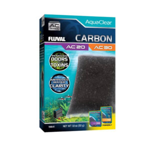 Fluval AquaClear aktivt kul 50 g filtermedie til AC20 og AC30 akvariefilter