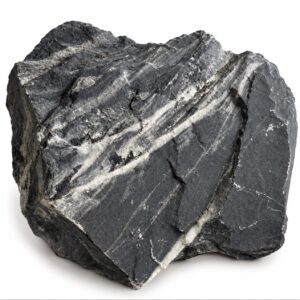 Mini-Landschaft Premium Black akvariesten 700 g–1 kg med mørk struktur og naturlige lyse årer