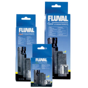 Fluval 2 Plus kulfilterpuder med aktivt kul 4 stk til akvariefilter