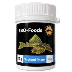 EBO Seafood Paste Premium fiskefoder 35 g med shrimp og grønlæbet musling til fisk og ungfisk