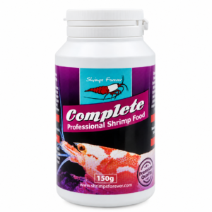 Shrimps Forever Complete 150 g naturligt fuldfoder til akvarierejer med spirulina, planteproteiner og mineraler