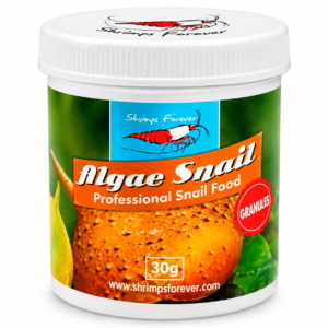 Shrimps Forever Algae Snail Omnivore 30 g sneglefoder i sticks til altædende akvariesnegle som posthornsnegle og æblesnegle