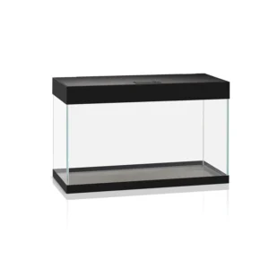 Aquael Akvarie OPTI SET 125 Sort 2.0 med Opti Glass og LED belysning