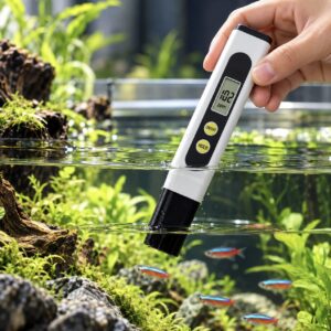 Digital TDS måler til akvarium og vandkvalitet med LCD display og PPM måling