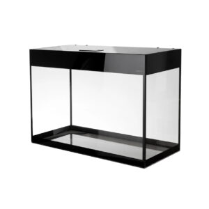 Aquael Akvarie GLOSSY ST 100 D&N Sort 215L med LED belysning